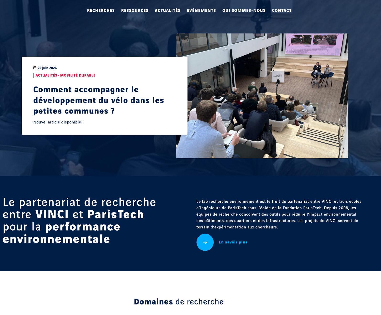 lab recherche environnement